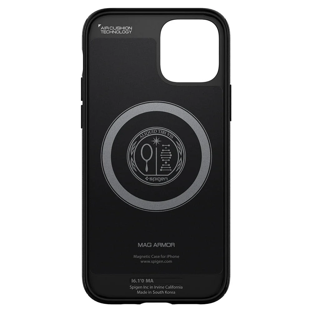 Schutzhülle Spigen Mag Armor MagSafe für iPhone 12 / 12 Pro, Schwarz - Image 6