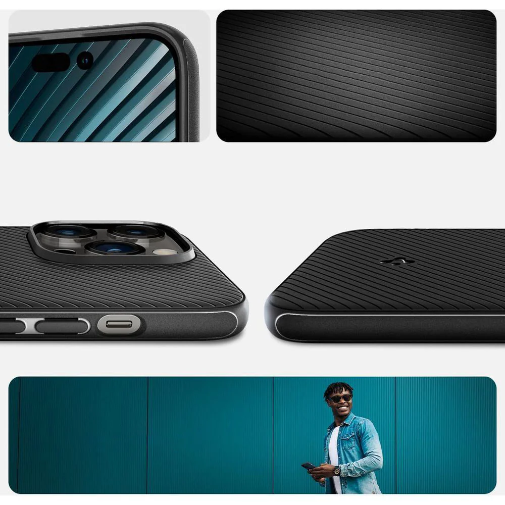 Schutzhülle Spigen Mag Armor mit MagSafe für iPhone 14 Pro Max, Schwarz - Image 4