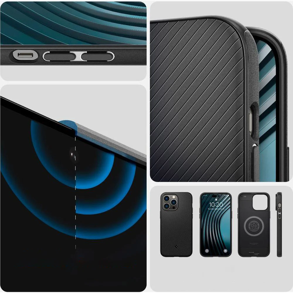 Schutzhülle Spigen Mag Armor mit MagSafe für iPhone 14 Pro Max, Schwarz - Image 9