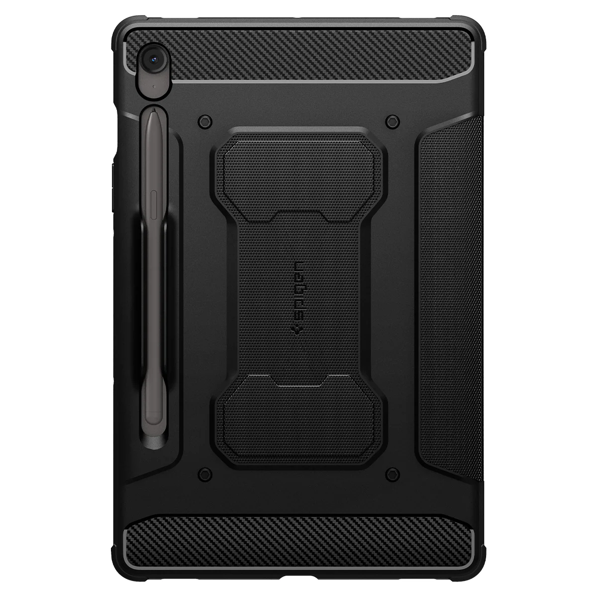Schutzhülle Spigen Rugged Armor Pro für Galaxy Tab S10 FE / Tab S9, Schwarz - Image 9