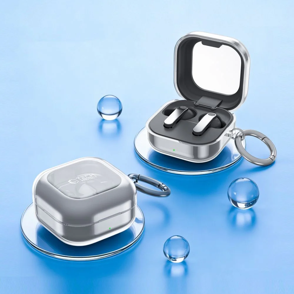 Schutzhülle Tech-Protect Flexair für Samsung Galaxy Buds 4 / 4 Pro, Transparent - Image 9