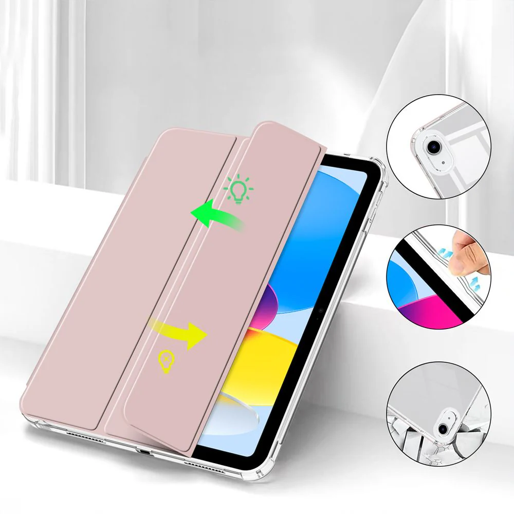 Schutzhülle für iPad 11 / 10 gen. 2025 / 2022, Tech-Protect SC Pen Hybrid, Hellrosa - Image 5