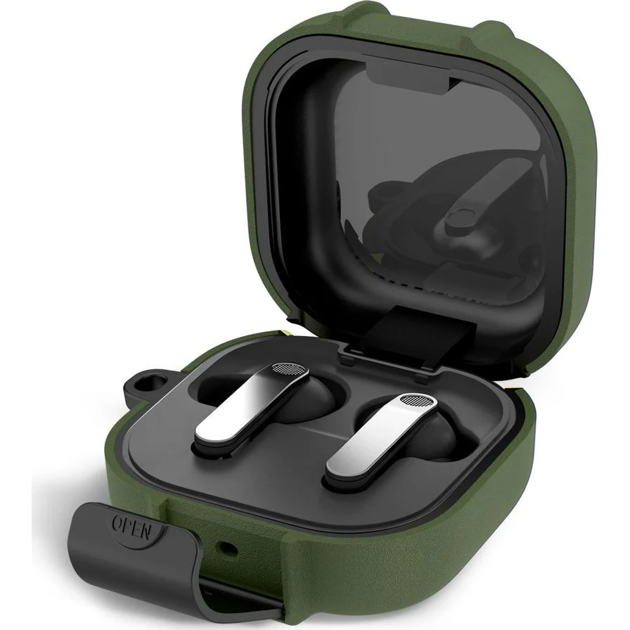 Schutzhülle Tech-Protect Slim Hook für Samsung Galaxy Buds 4 / 4 Pro, Grün - Image 2
