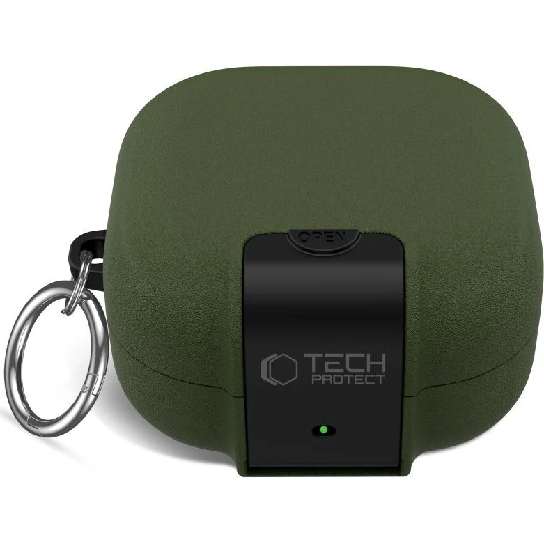 Schutzhülle Tech-Protect Slim Hook für Samsung Galaxy Buds 4 / 4 Pro, Grün - Image 3