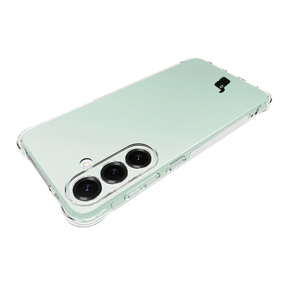 Schutzhülle + 2x gehärtetes Glas für Galaxy S25 FE, Bizon Case Clear Pack, Transparent - Image 6