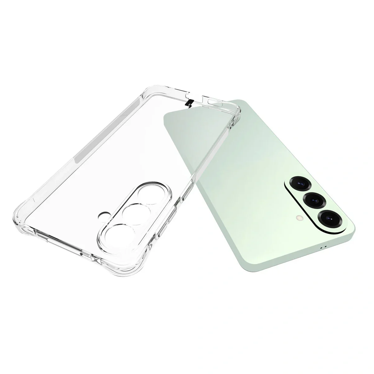 Schutzhülle + 2x gehärtetes Glas für Galaxy S26 Plus, Bizon Case Clear Pack, Transparent - Image 5