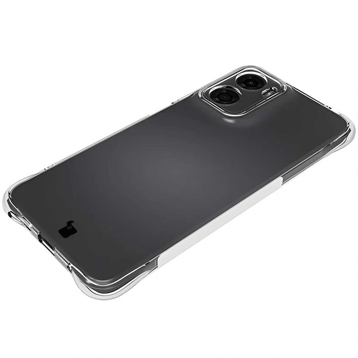 Schutzhülle + 2x gehärtetes Glas für Motorola Moto E15, Bizon Case Clear Pack, Transparent - Image 6