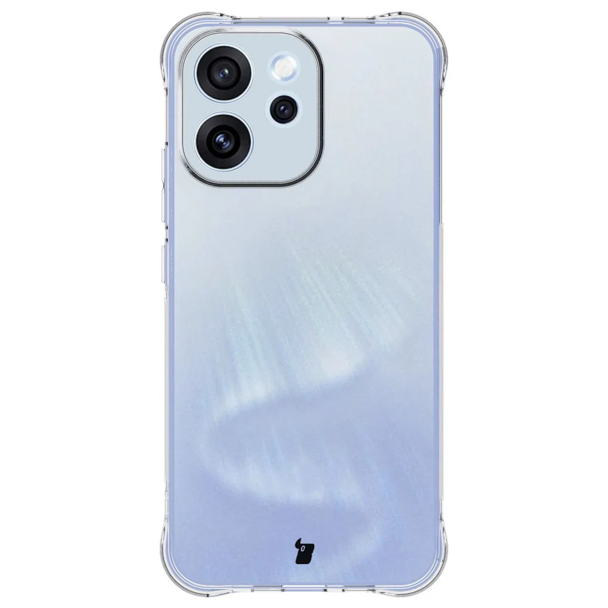Schutzhülle + 2x gehärtetes Glas für Oppo Reno 15 F / FS, Bizon Case Clear Pack, Transparent - Image 2