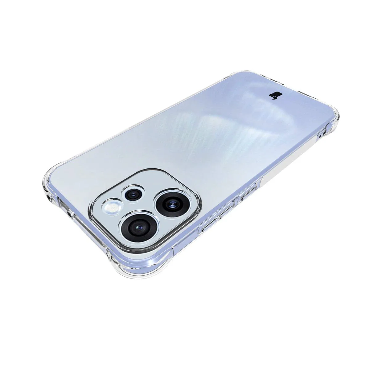 Schutzhülle + 2x gehärtetes Glas für Oppo Reno 15 F / FS, Bizon Case Clear Pack, Transparent - Image 6