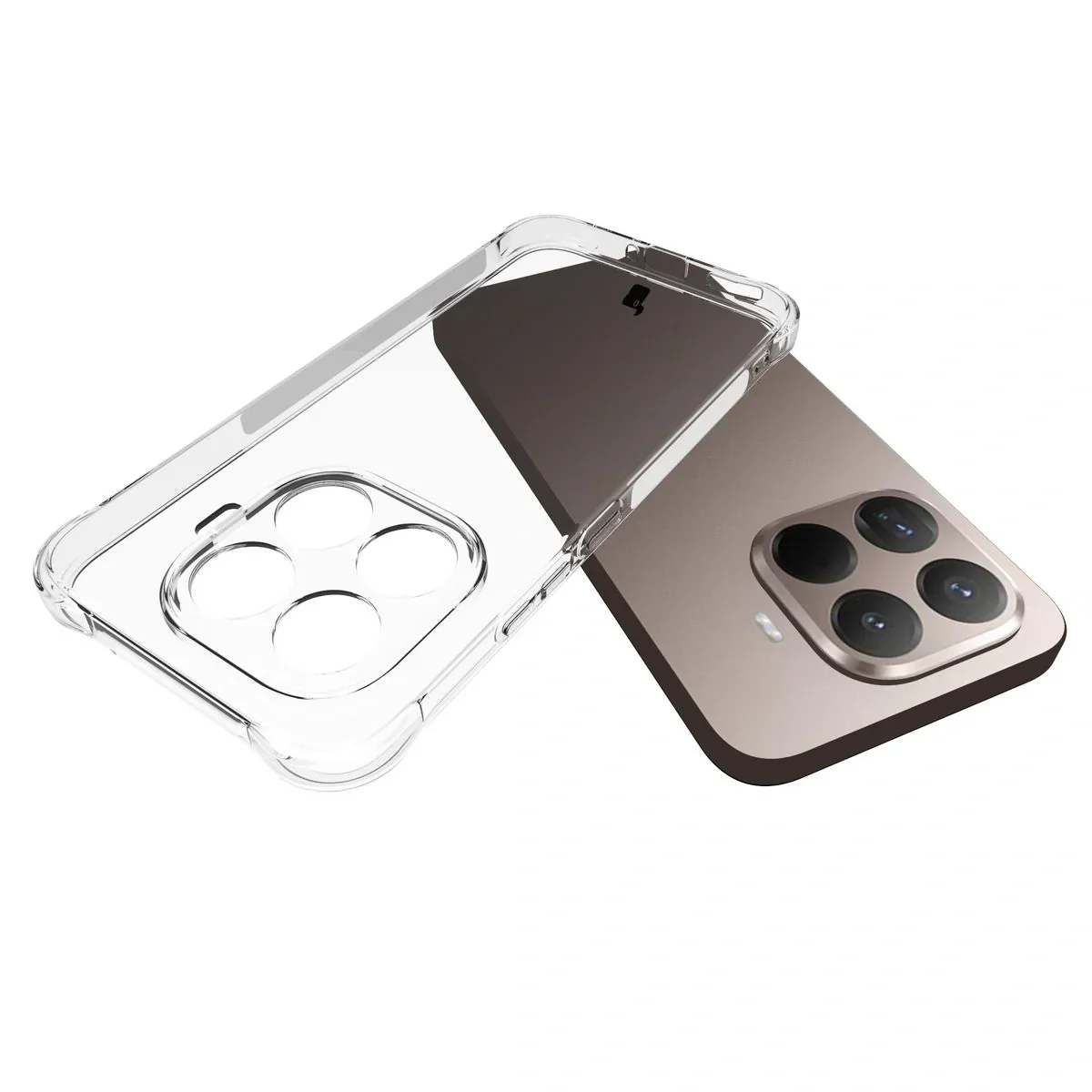 Schutzhülle + 2x gehärtetes Glas für Xiaomi 15T Pro, Bizon Case Clear Pack, Transparent - Image 5