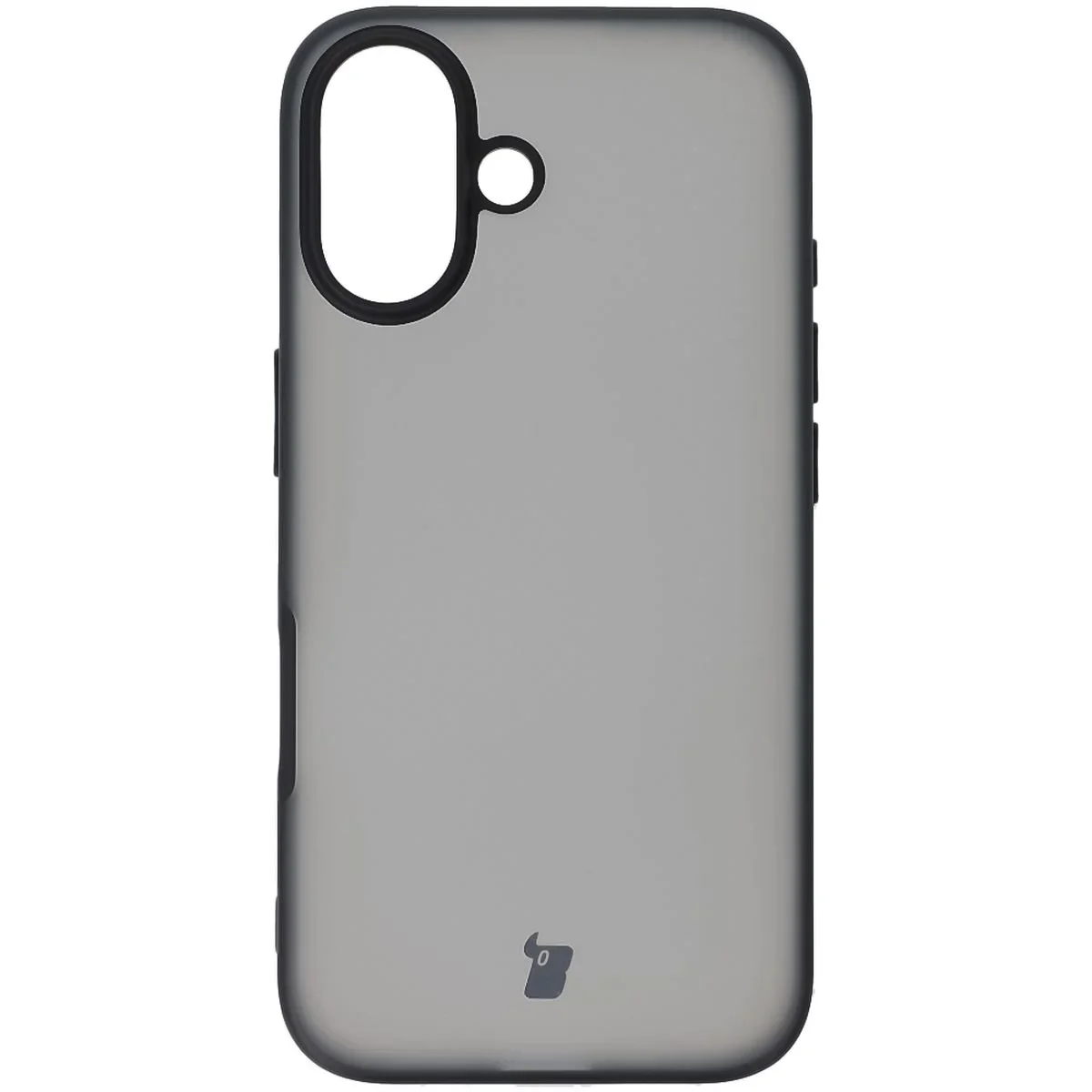 Schutzhülle + gehärtetem Glas Bizon Angelo Pack für iPhone 16, Getönte mit schwarzem Rahmen - Image 2
