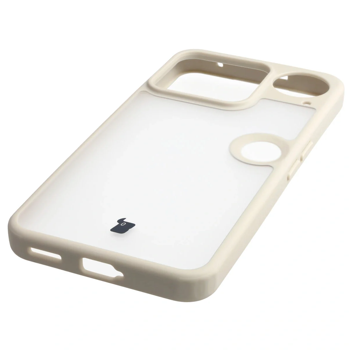Schutzhülle + gehärtetem Glas Bizon Angelo Pack für Nothing Phone (3), Getönte mit beigem Rahmen - Image 6