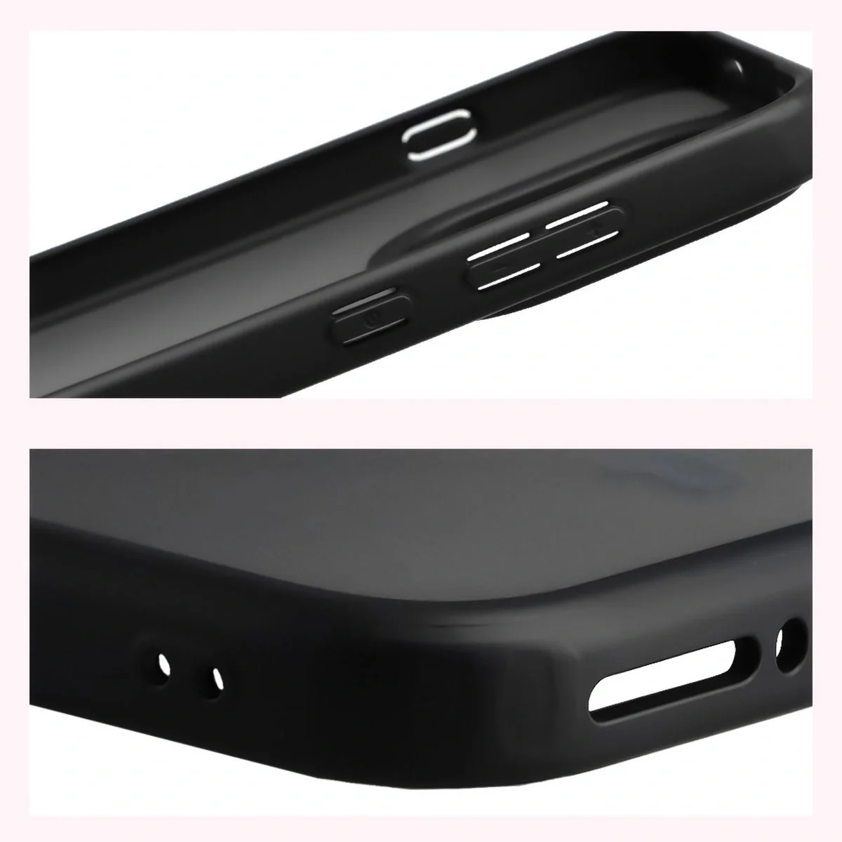 Schutzhülle + gehärtetem Glas Bizon Angelo Pack für OnePlus 15, Getönte mit schwarzem Rahmen - Image 5