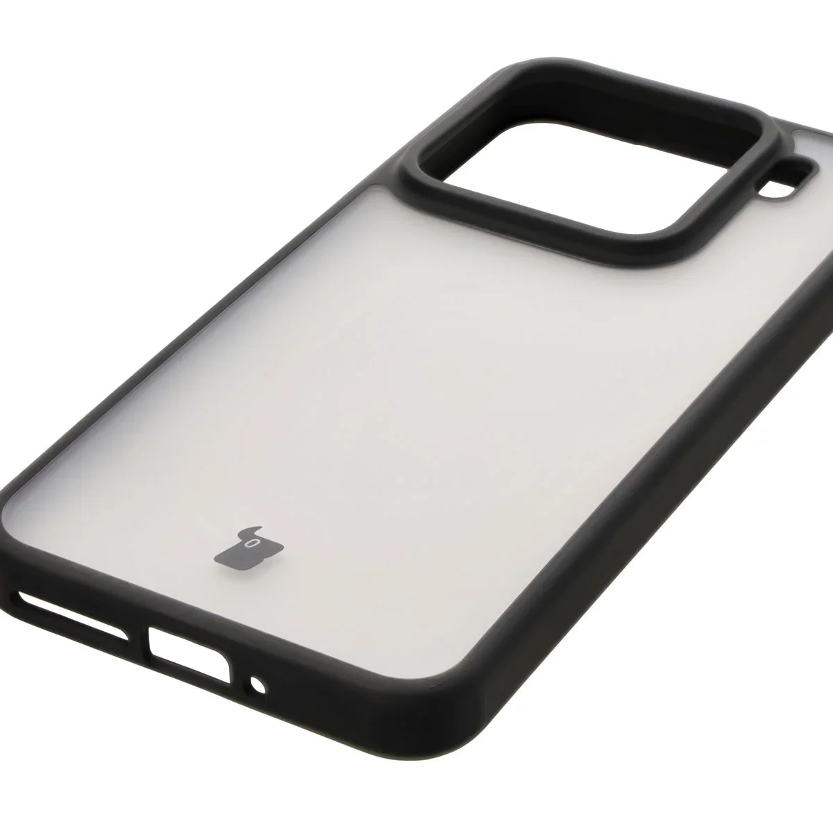 Schutzhülle + gehärtetem Glas Bizon Angelo Pack für Xiaomi 15, Getönte mit schwarzem Rahmen - Image 6