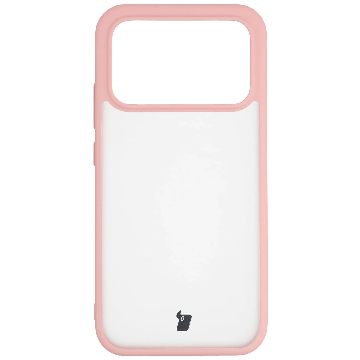 Schutzhülle + gehärtetem Glas Bizon Angelo Pack für Xiaomi POCO F8 Pro, Getönte mit hellrosem Rahmen - Image 2