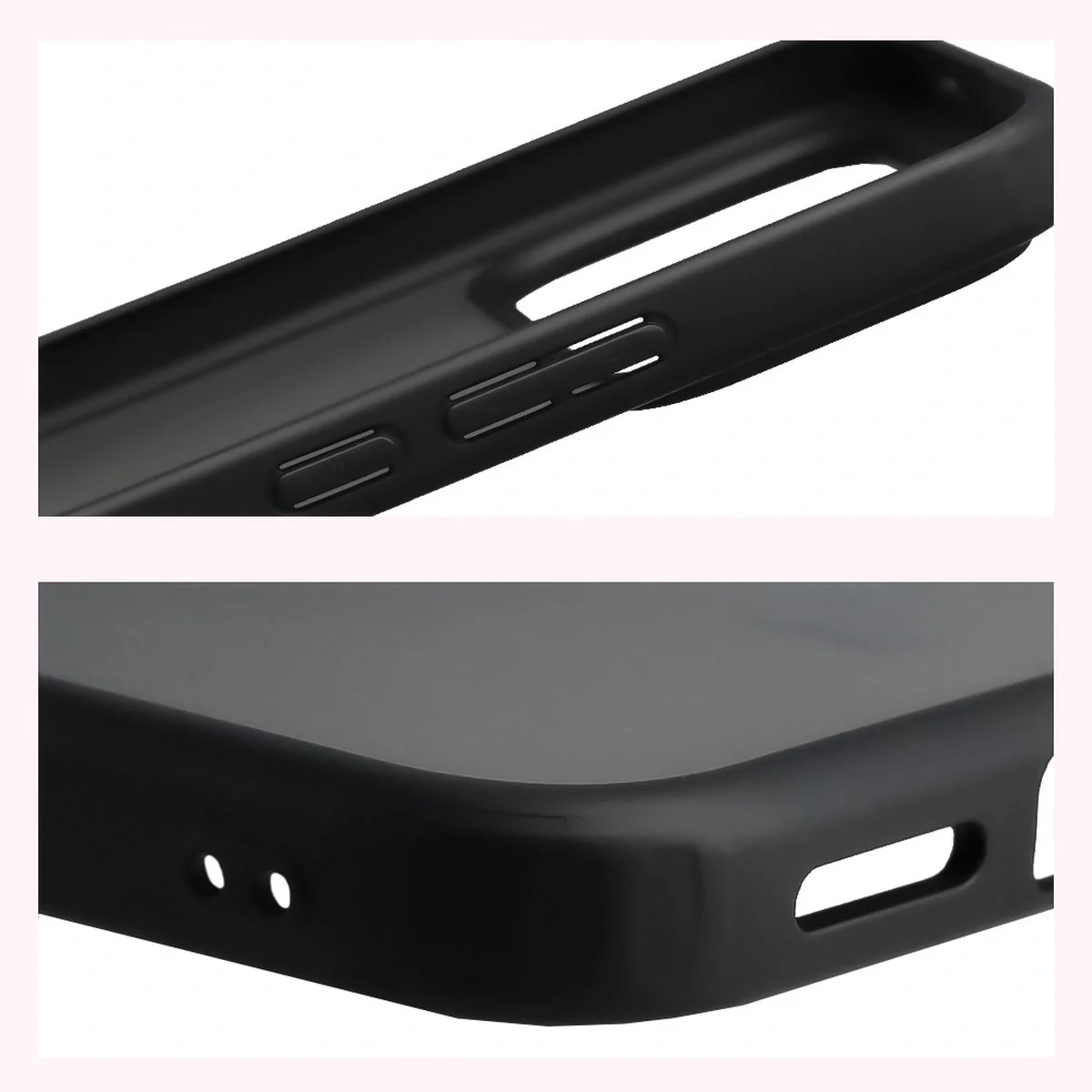 Schutzhülle + gehärtetem Glas Bizon Angelo Pack für Xiaomi POCO F8 Ultra, Getönte mit schwarzem Rahmen - Image 5