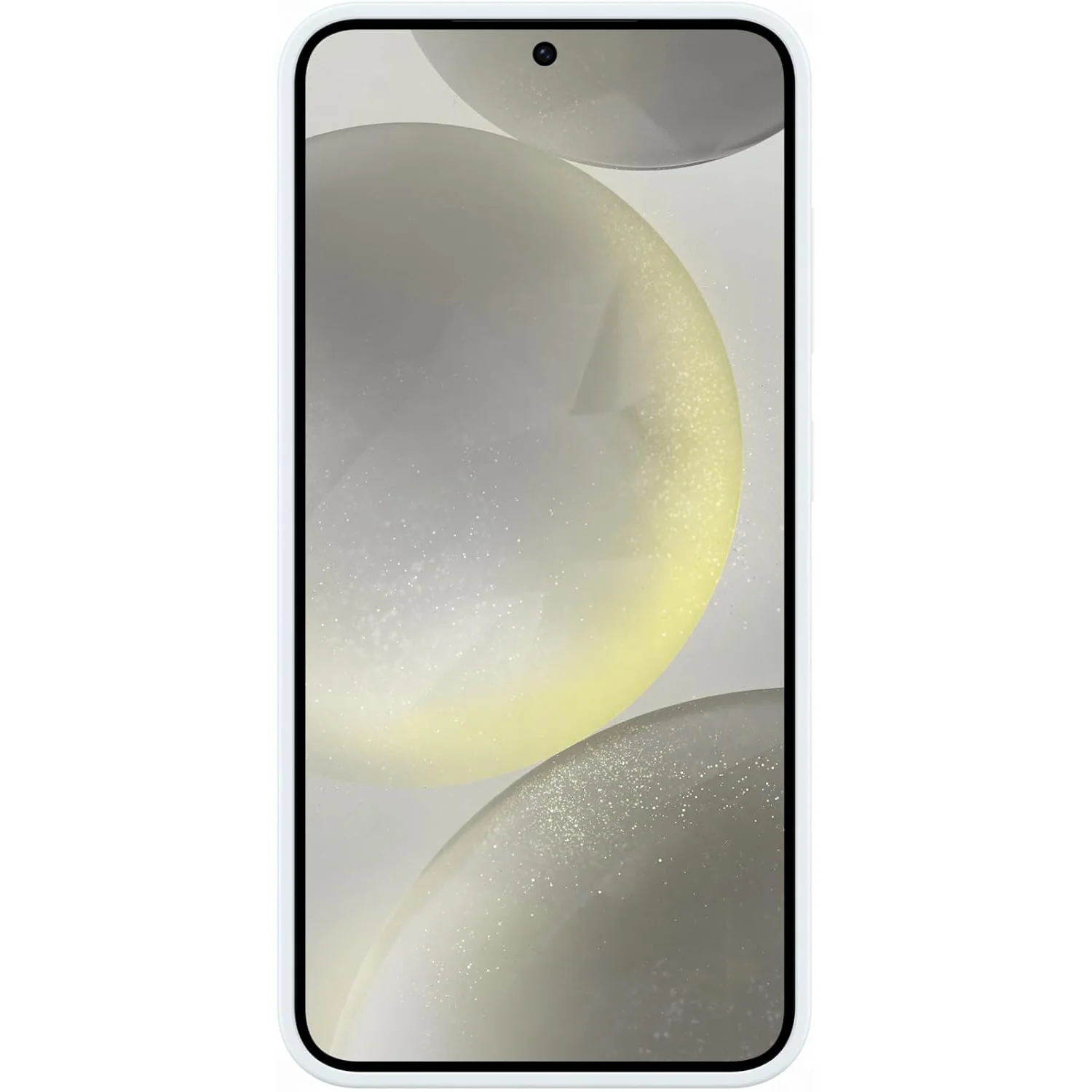 Schutzhülle für Galaxy S24, Samsung Silicone Cover, weiss - Image 2