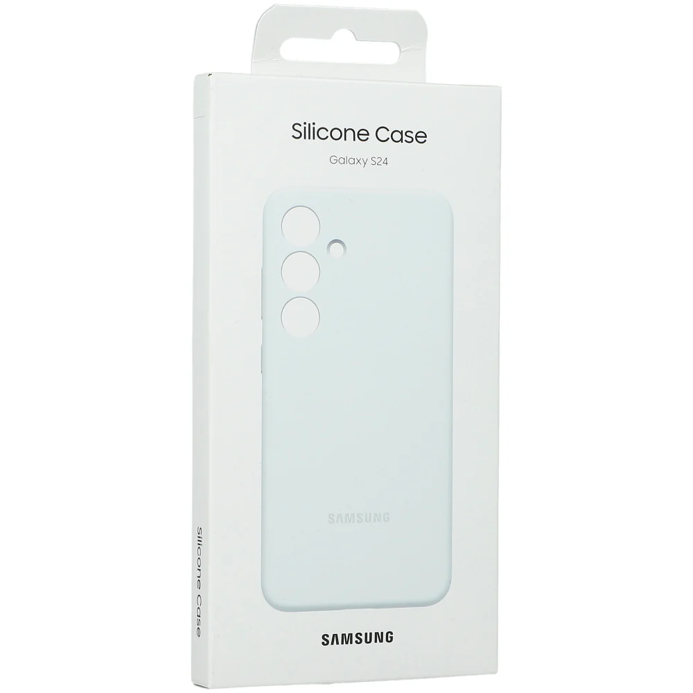 Schutzhülle für Galaxy S24, Samsung Silicone Cover, weiss - Image 6
