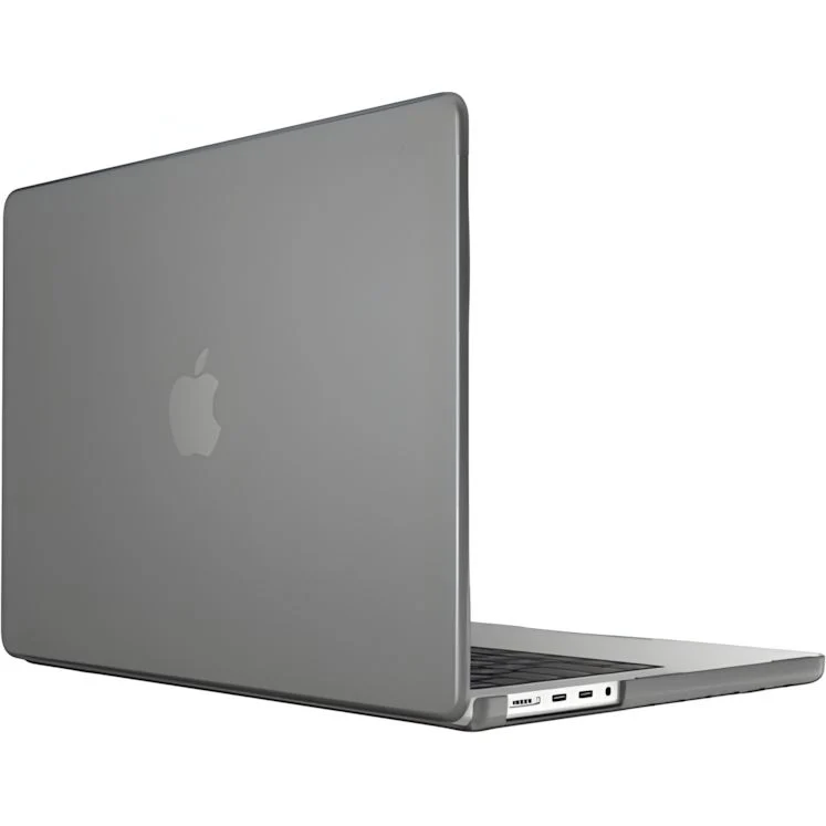 Schutzhülle für MacBook Pro 16" 2021-2026, Speck SmartShell, Durchscheinend-Schwarz