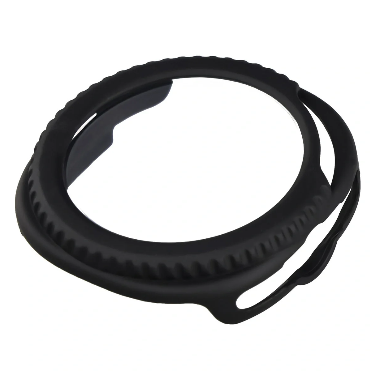 Schutzhülle mit Glas für Samsung Galaxy Watch 8 Classic 46 mm, Bizon Case Watch Adamo, Mattes Schwarz - Image 6