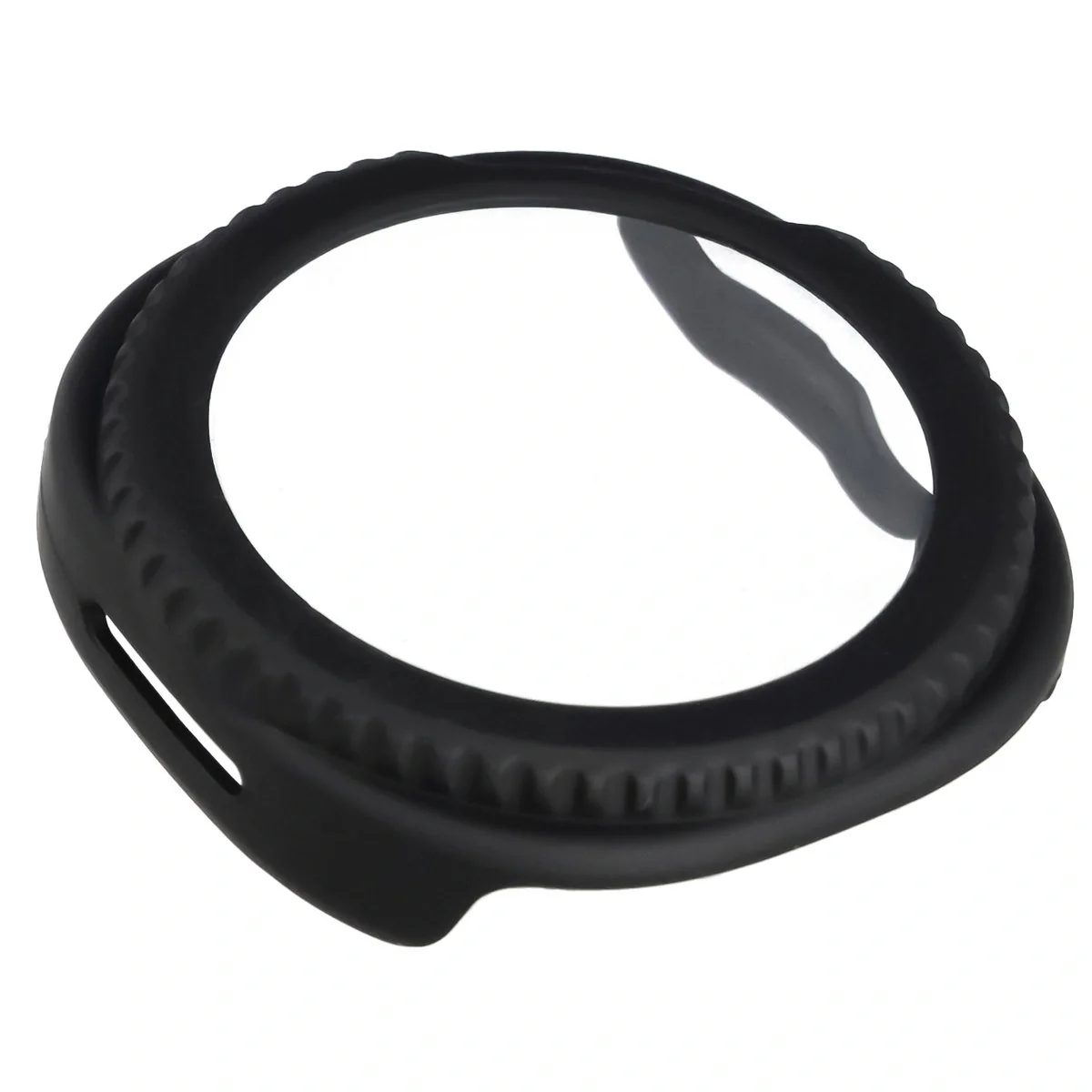 Schutzhülle mit Glas für Samsung Galaxy Watch 8 Classic 46 mm, Bizon Case Watch Adamo, Mattes Schwarz - Image 7