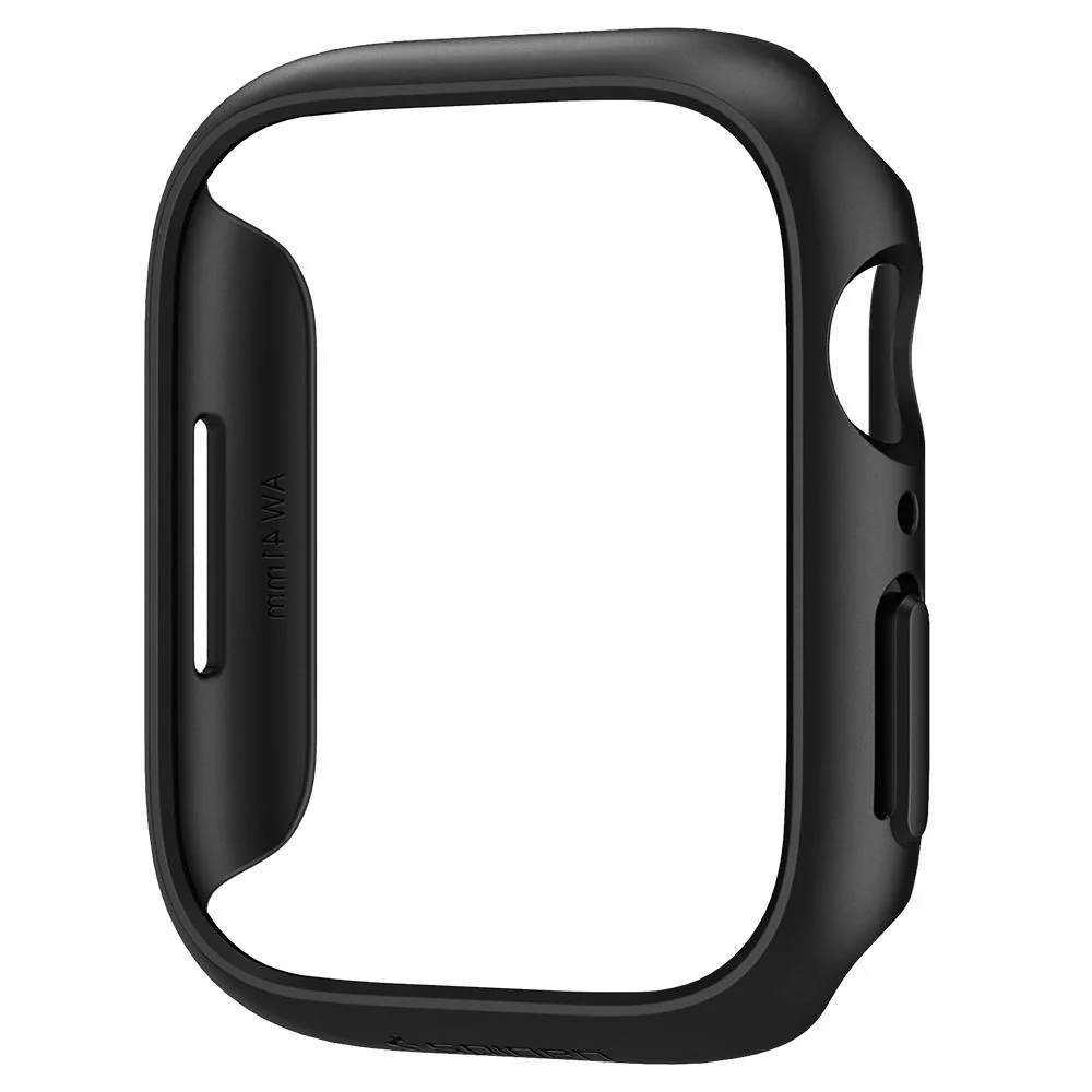 Schutzhülle Spigen Thin Fit für Apple Watch 41 mm, schwarz - Image 4