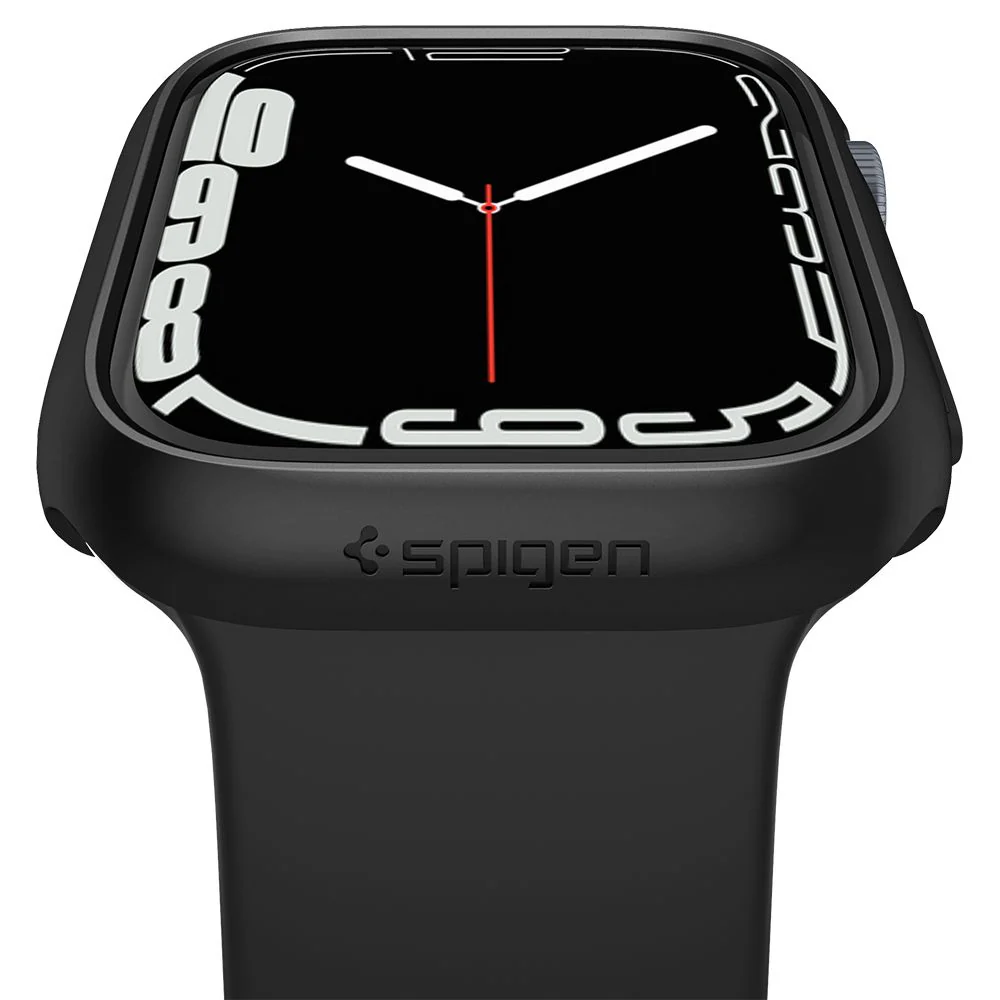 Schutzhülle Spigen Thin Fit für Apple Watch 41 mm, schwarz - Image 8