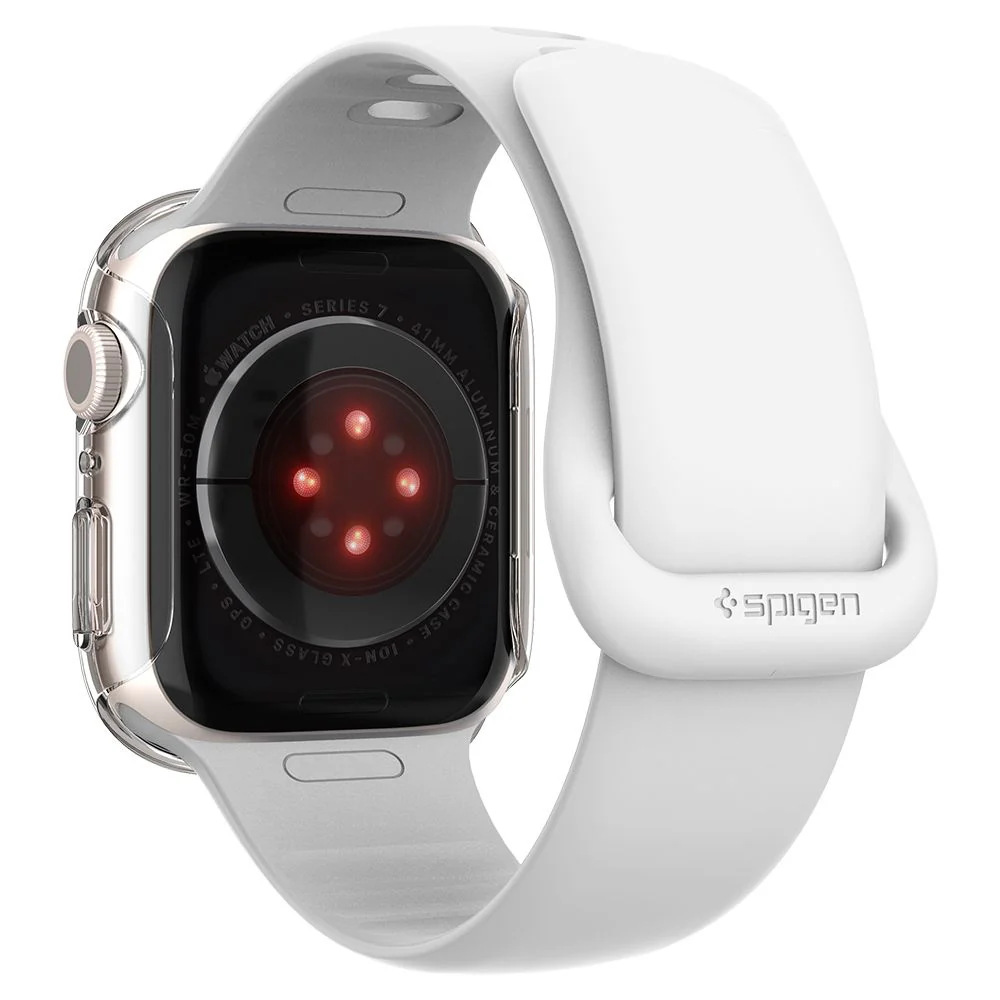 Schutzhülle Spigen Thin Fit für Apple Watch 41 mm, transparent - Image 4