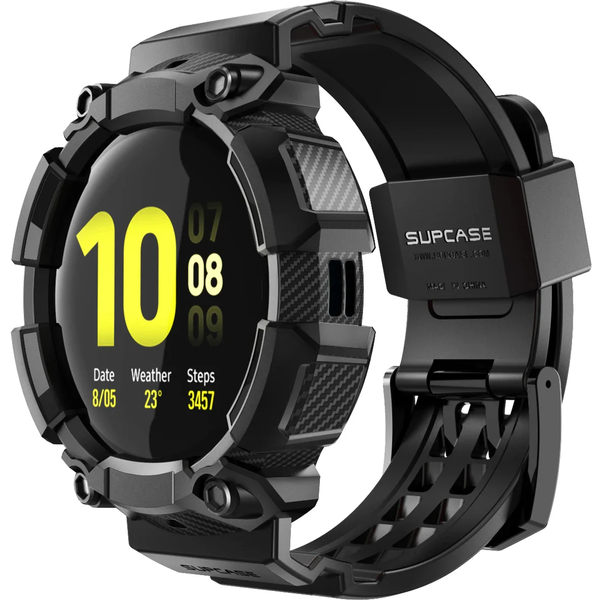 Schutzhülle Supcase UB Pro für Galaxy Watch Active 2/1 40mm schwarz