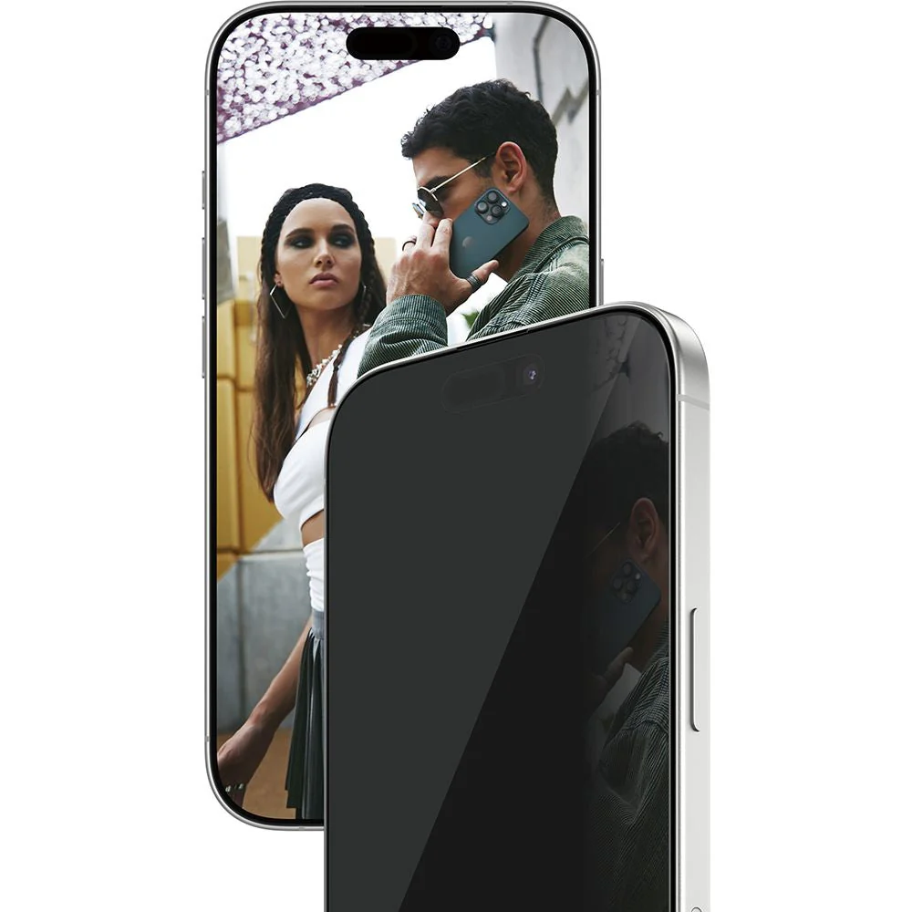 Sichtschutzglas mit Applikator für iPhone 17 / 16 Pro, SAFE by PanzerGlass Ultra-Wide Fit Privacy mit EasyAligner - Image 2