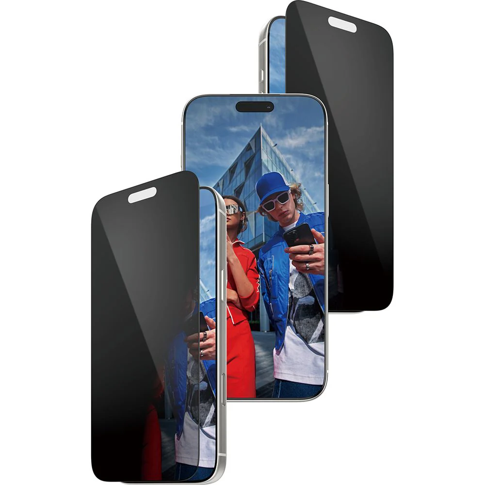 Sichtschutzglas mit Applikator für iPhone 17 Pro Max, PanzerGlass 2-way Privacy Ultra-Wide Fit Fastfit - Image 2