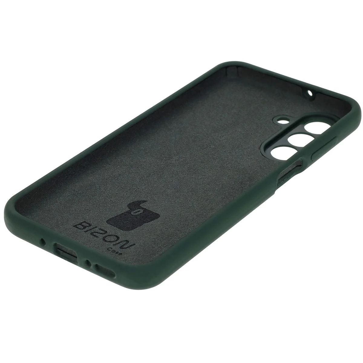 Silikon Handyhülle für Galaxy A17 5G / A26 5G, Bizon Soft Case, Dunkelgrün - Image 4
