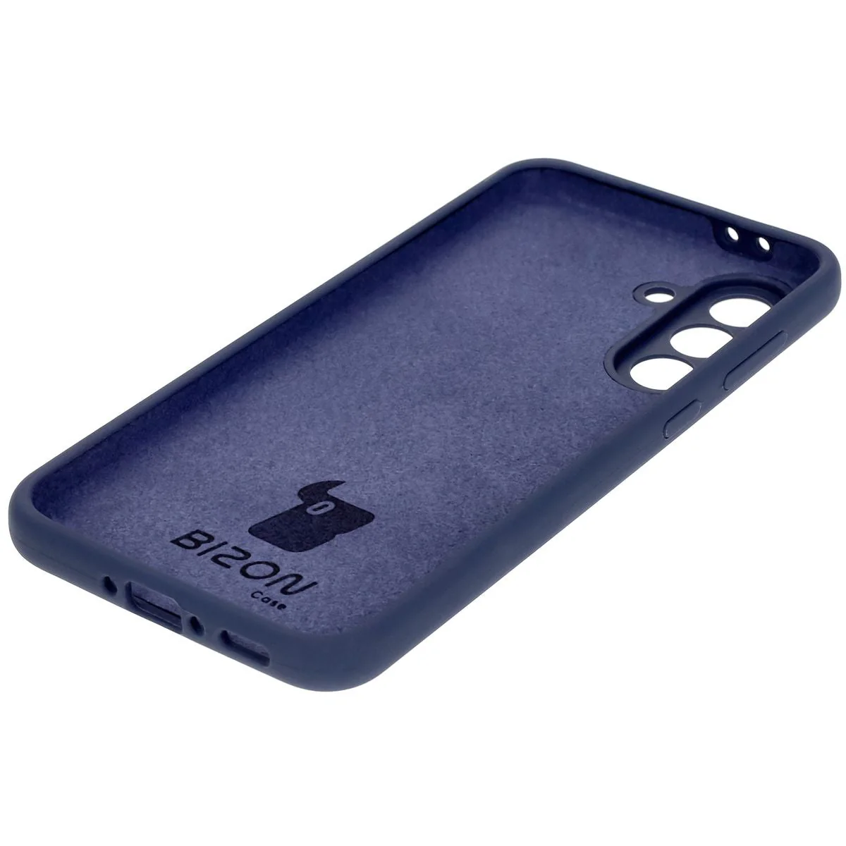 Silikon Handyhülle für Galaxy A36 5G, Bizon Soft Case, Dunkelblau - Image 4