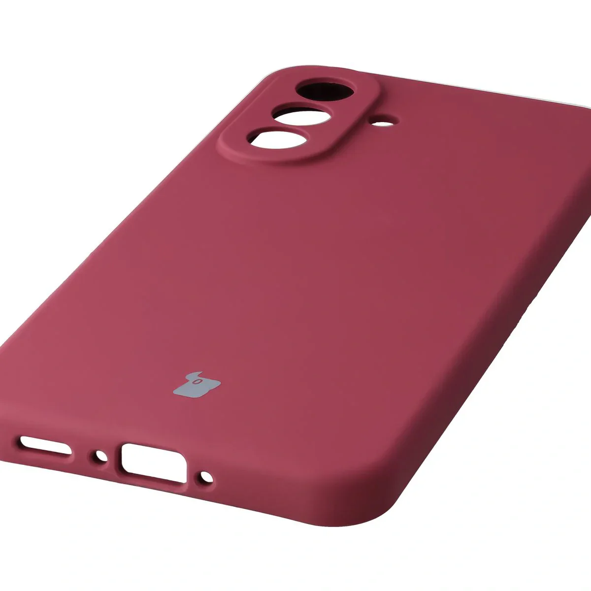 Silikon Handyhülle für Galaxy A37 5G, Bizon Soft Case, Pflaumenfarbe - Image 3