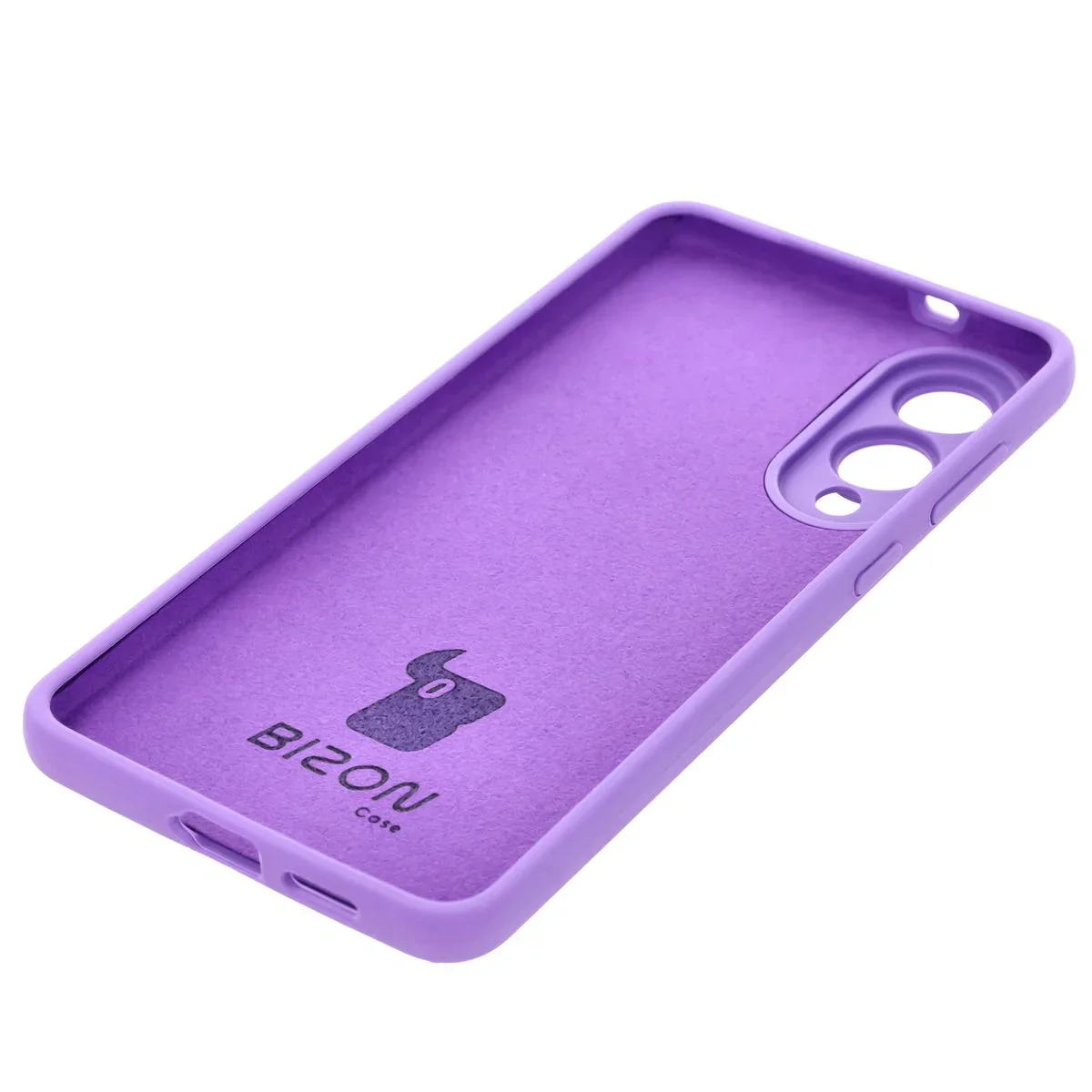 Silikon Handyhülle für Galaxy S25 Edge, Bizon Soft Case, Violett - Image 4