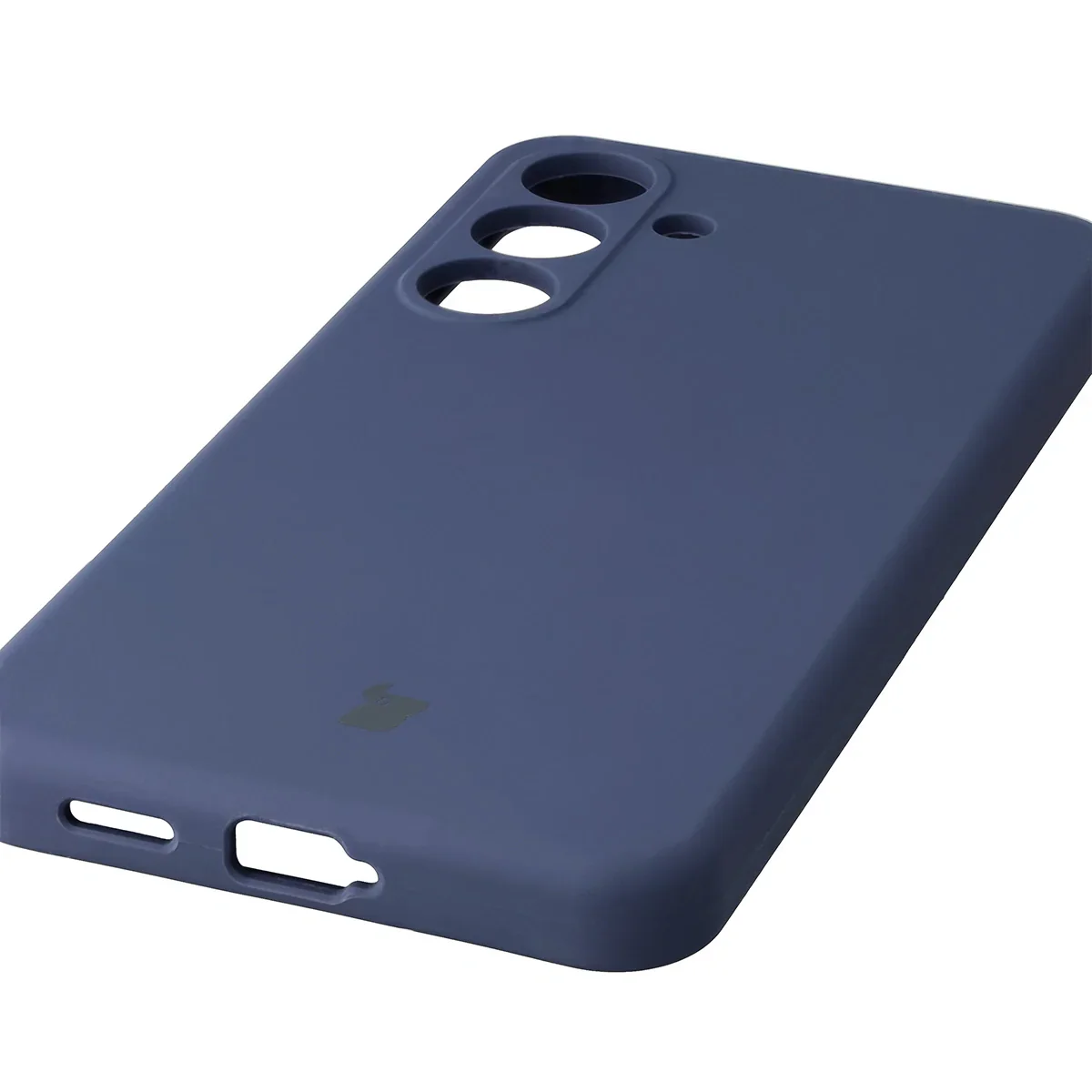 Silikon Handyhülle für Galaxy S25 FE, Bizon Soft Case, Dunkelblau - Image 3