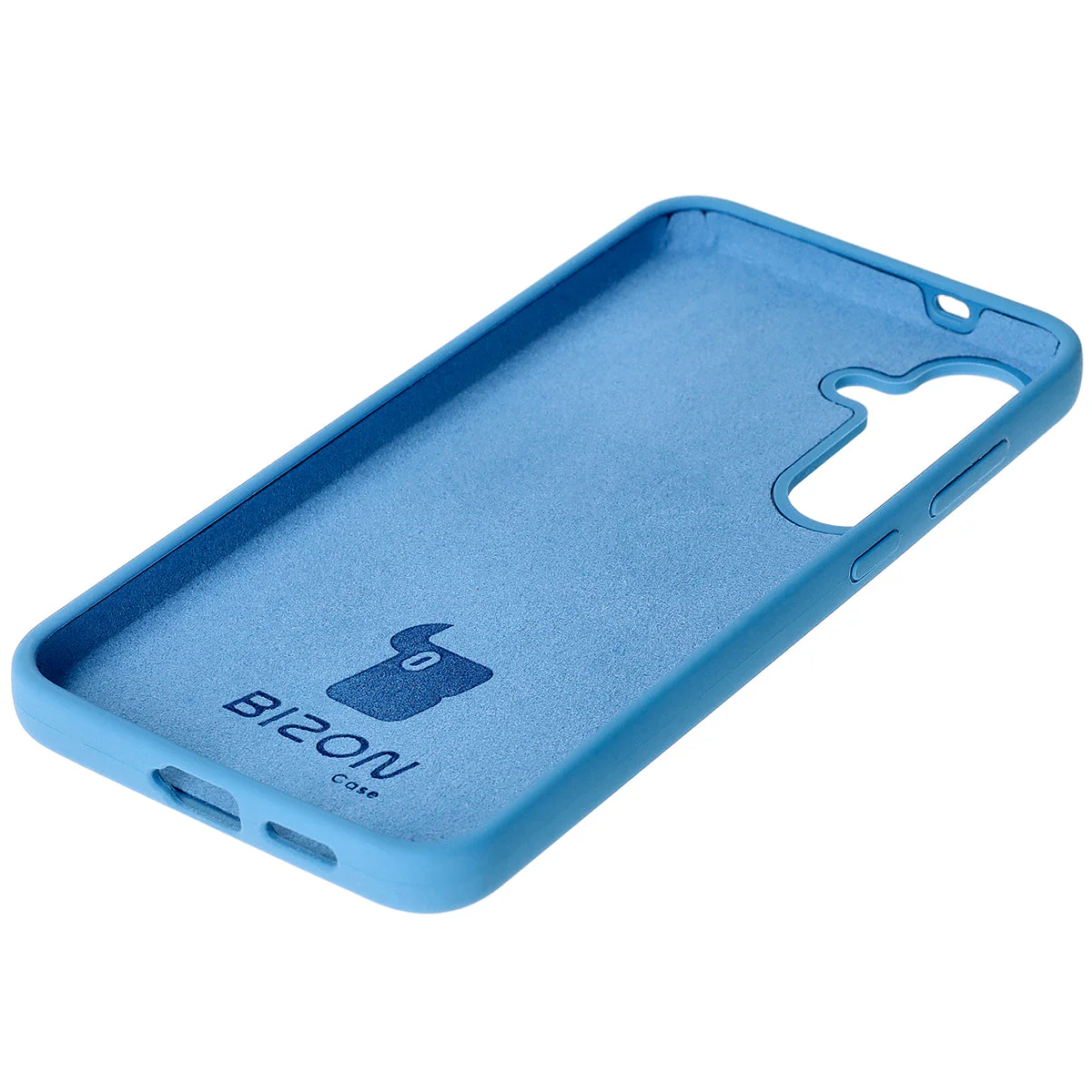 Silikon Handyhülle für Galaxy S25 Plus, Bizon Soft Case, Blau - Image 4