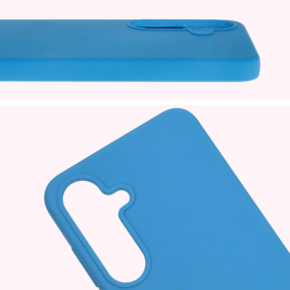 Silikon Handyhülle für Galaxy S25 Plus, Bizon Soft Case, Blau - Image 5