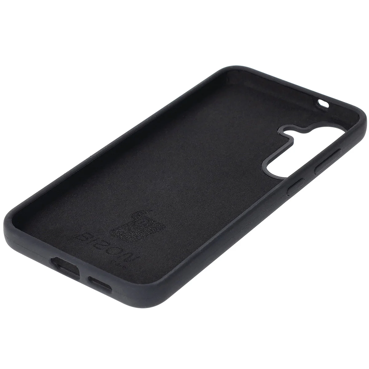 Silikon Handyhülle für Galaxy S25 Plus, Bizon Soft Case, Schwarz - Image 4