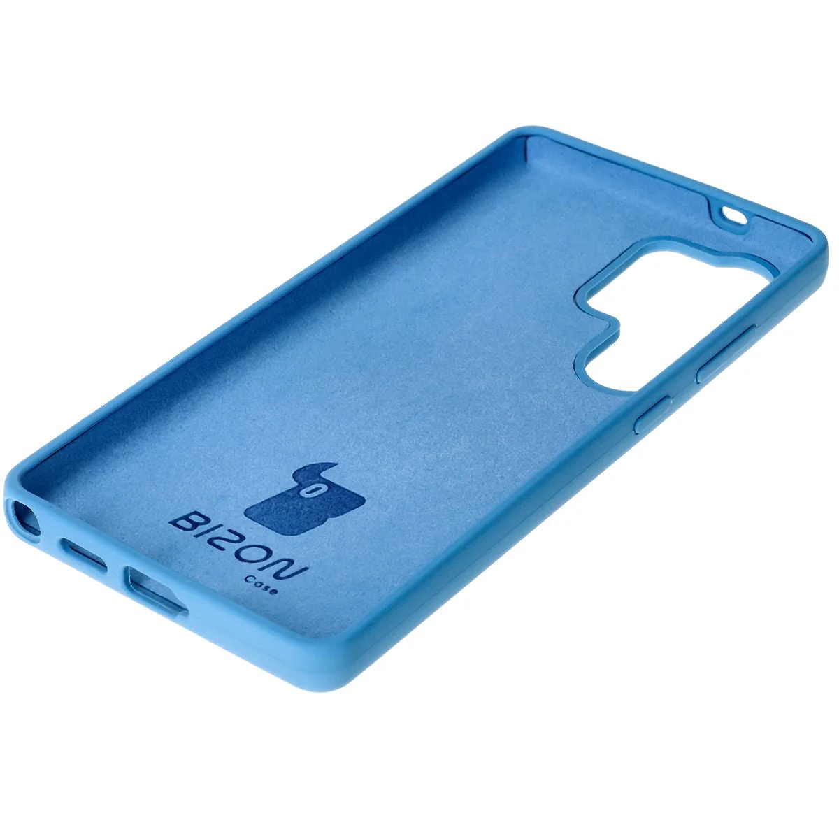 Silikon Handyhülle für Galaxy S25 Ultra, Bizon Soft Case, Blau - Image 4