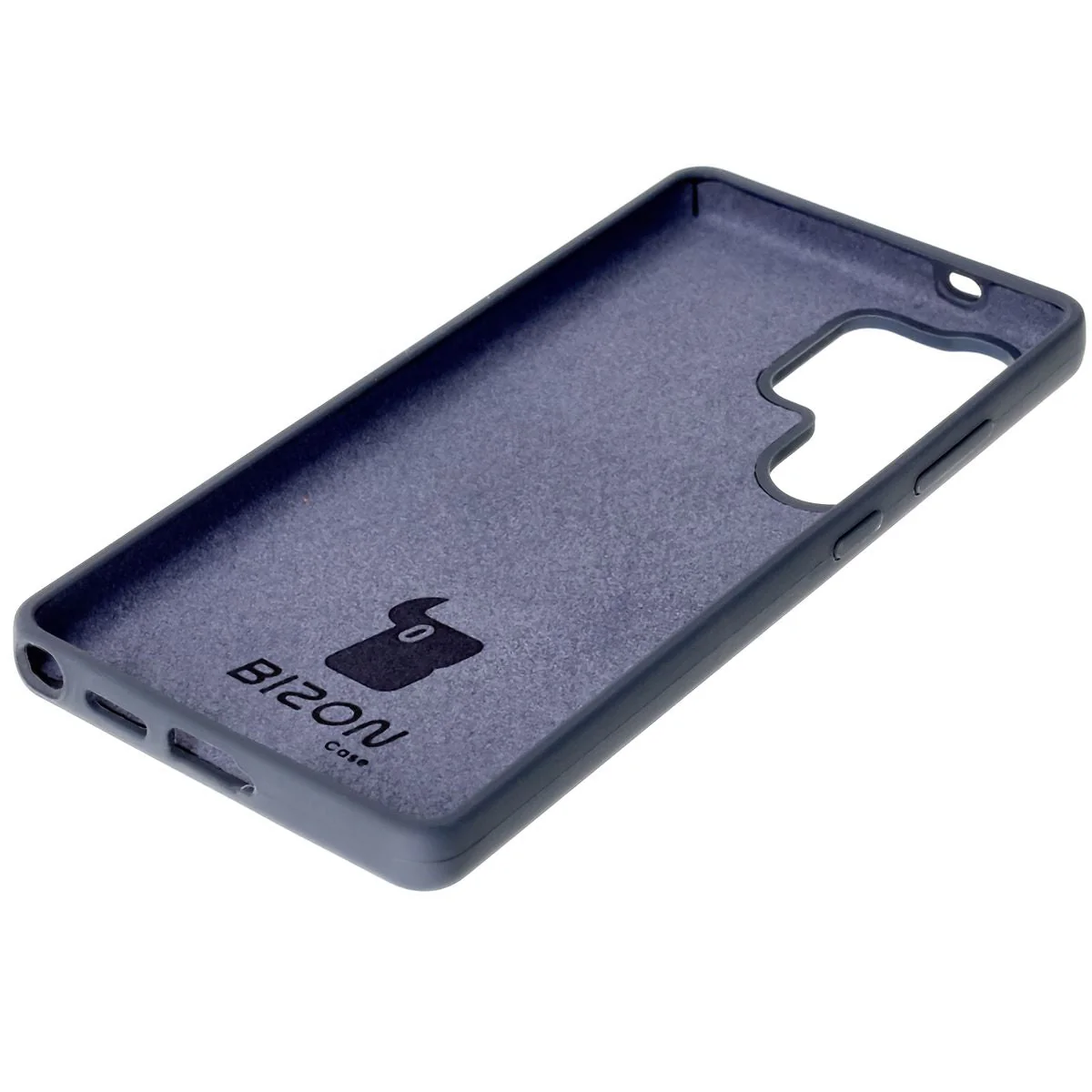 Silikon Handyhülle für Galaxy S25 Ultra, Bizon Soft Case, Dunkelblau - Image 4