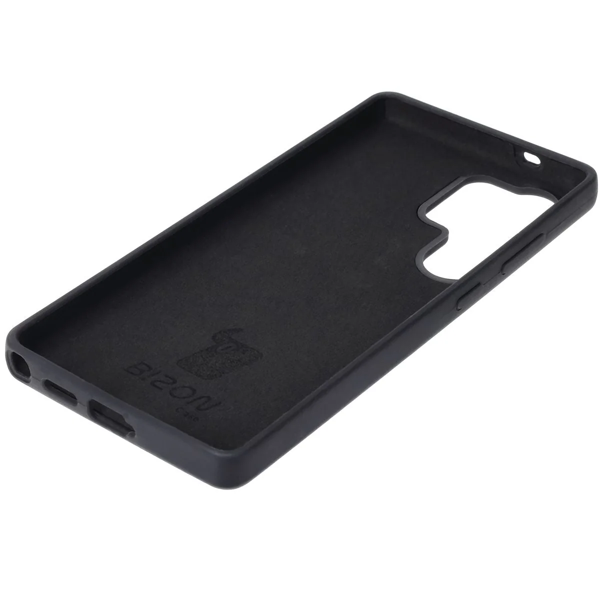 Silikon Handyhülle für Galaxy S25 Ultra, Bizon Soft Case, Schwarz - Image 4
