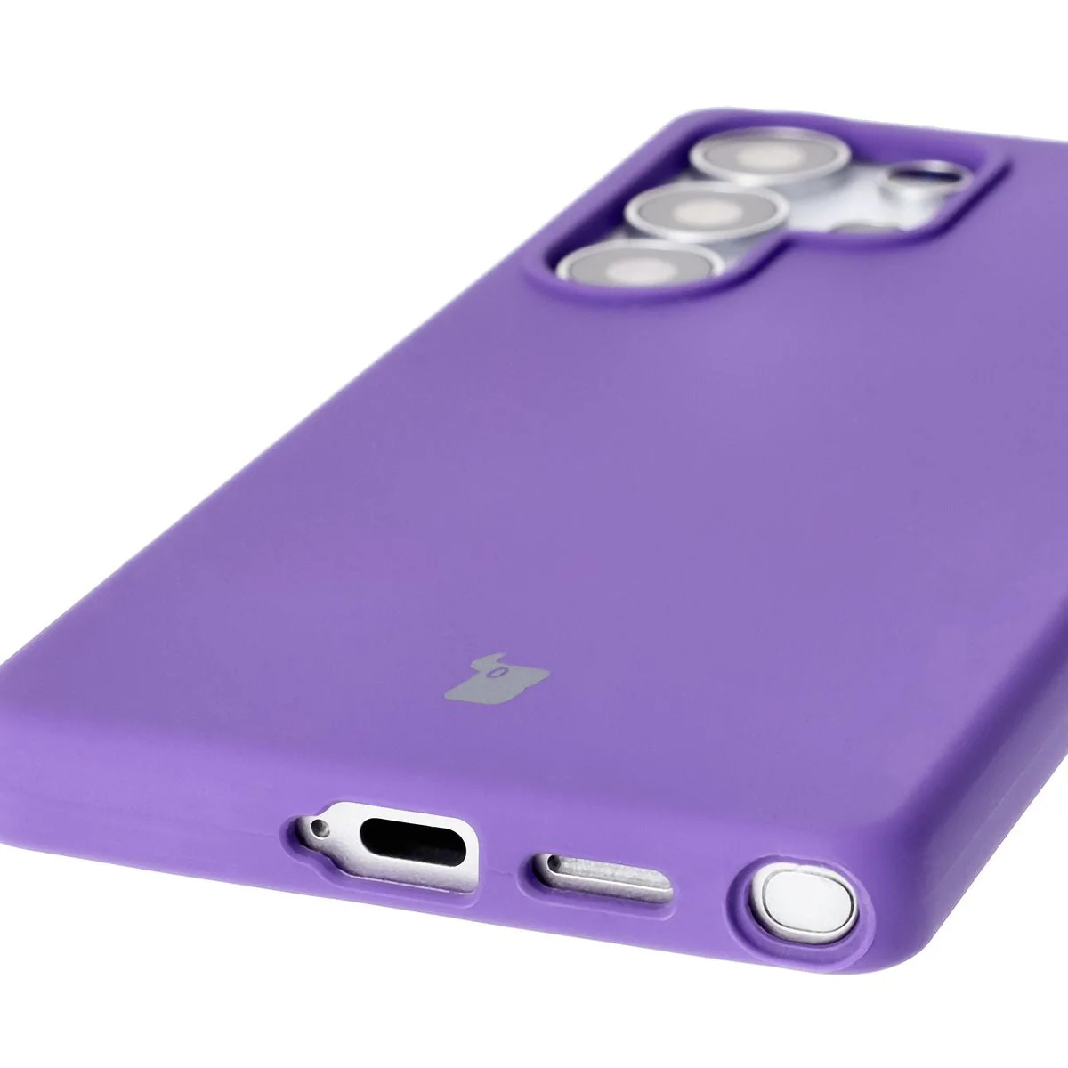 Silikon Handyhülle für Galaxy S25 Ultra, Bizon Soft Case, Violett - Image 3