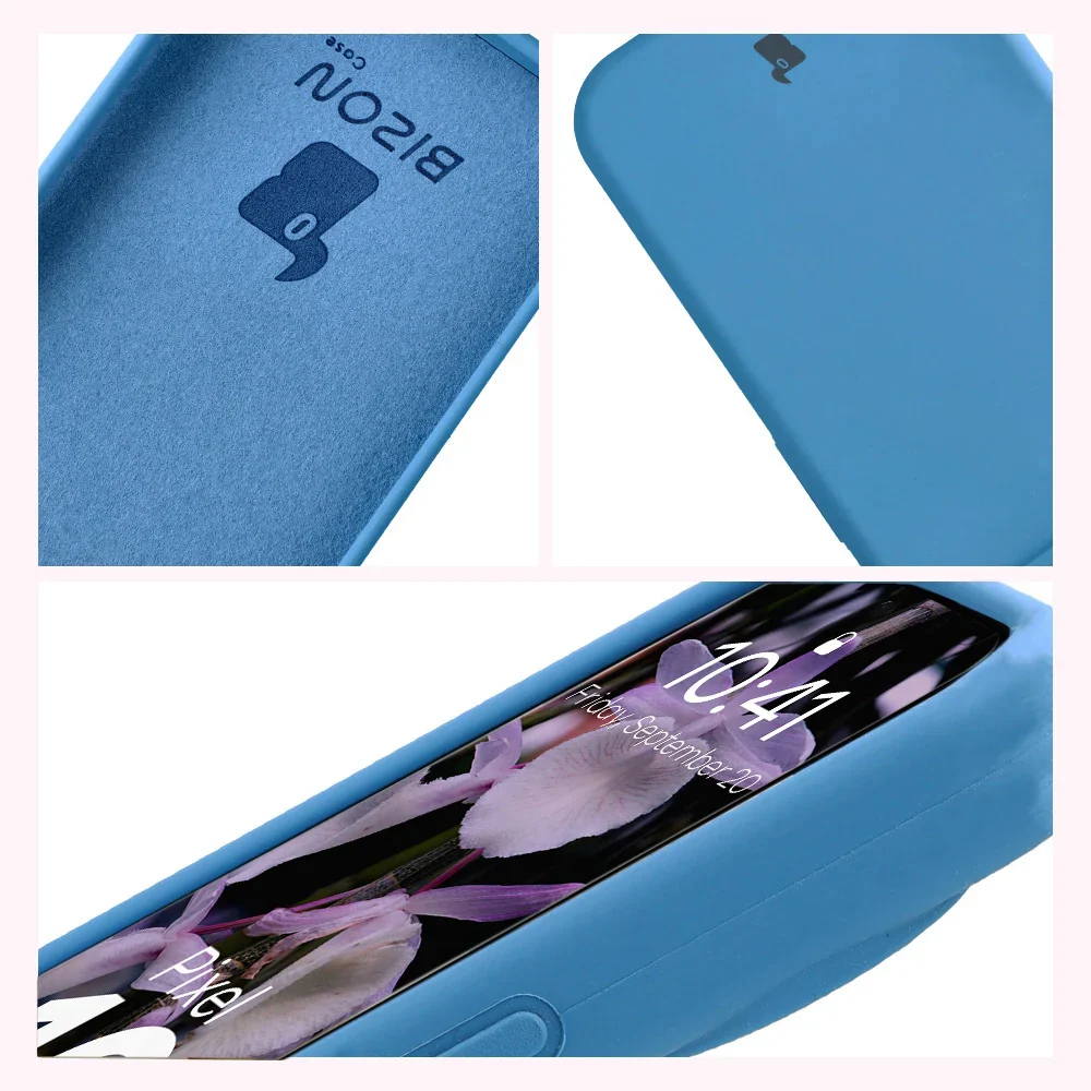 Silikon Handyhülle für Google Pixel 10 / 10 Pro, Bizon Soft Case, Blau - Image 6