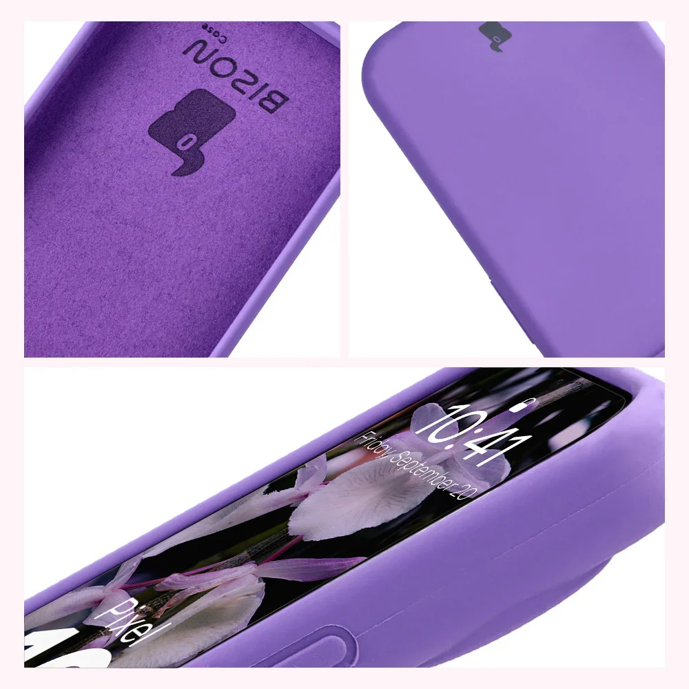 Silikon Handyhülle für Google Pixel 10 / 10 Pro, Bizon Soft Case, Violett - Image 6