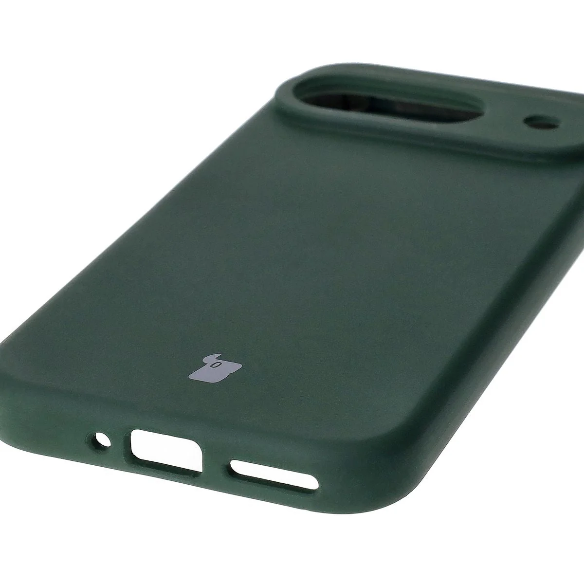 Silikon Handyhülle für Google Pixel 9, Bizon Soft Case, Dunkelgrün - Image 3