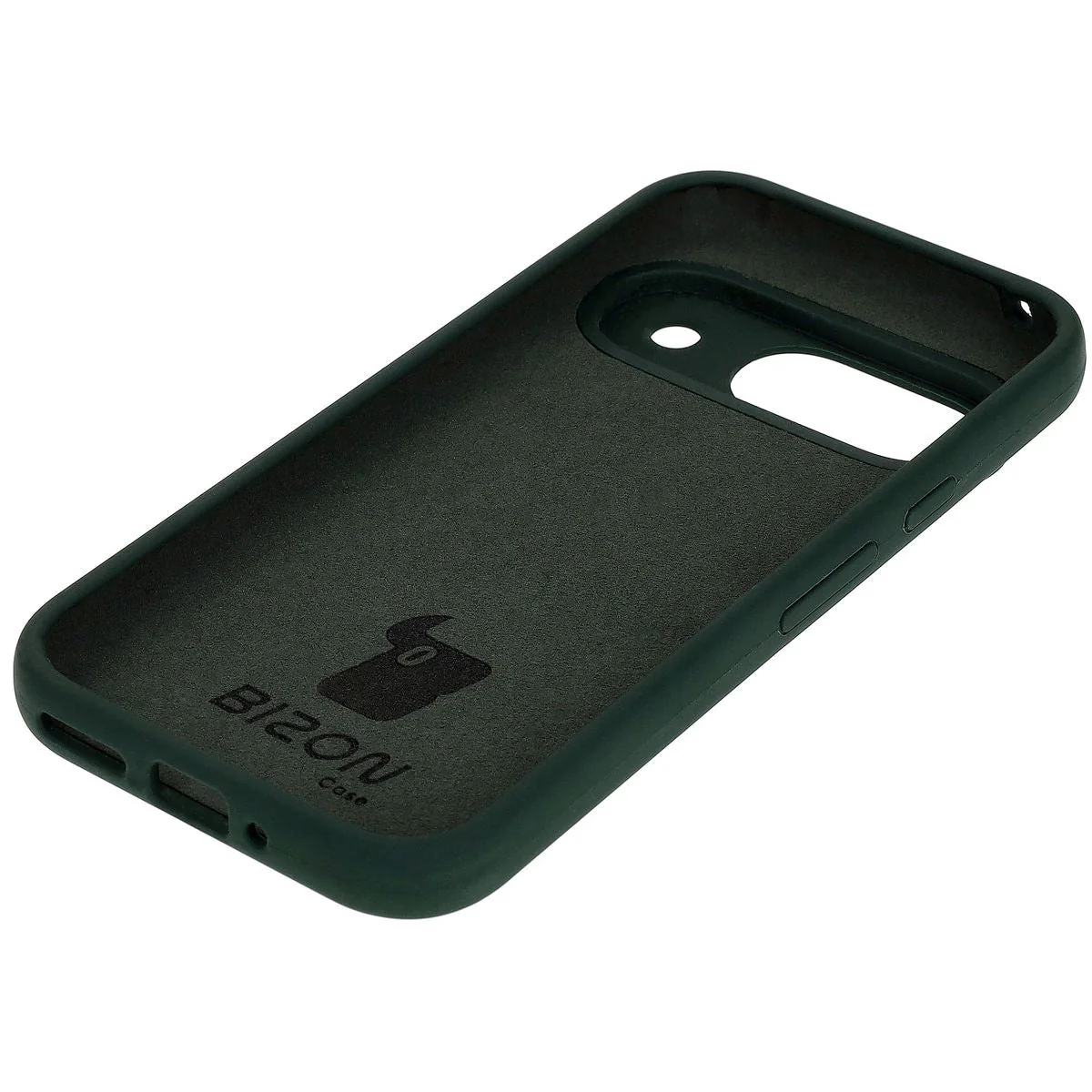 Silikon Handyhülle für Google Pixel 9, Bizon Soft Case, Dunkelgrün - Image 4