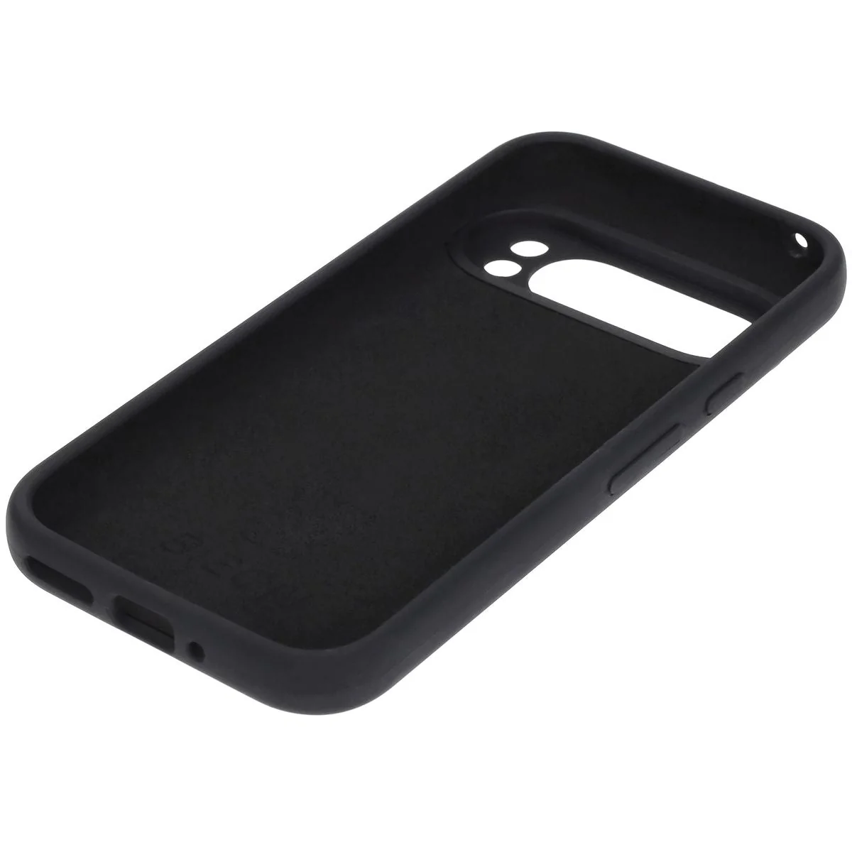 Silikon Handyhülle für Google Pixel 9 Pro, Bizon Soft Case, Schwarz - Image 4