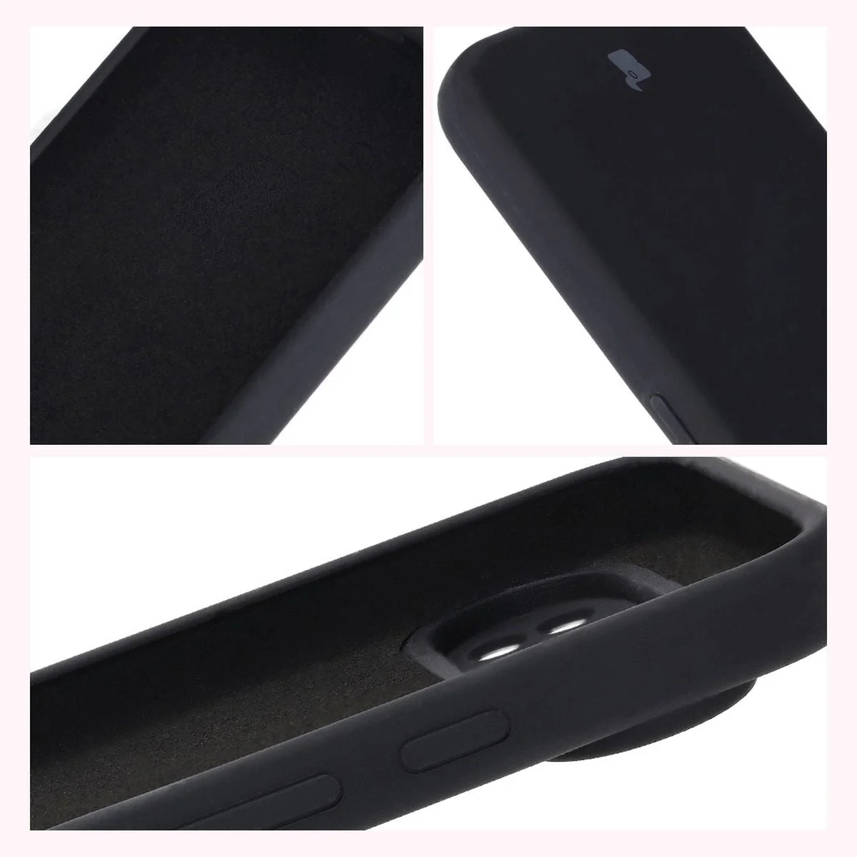 Silikon Handyhülle für Google Pixel 9 Pro, Bizon Soft Case, Schwarz - Image 6