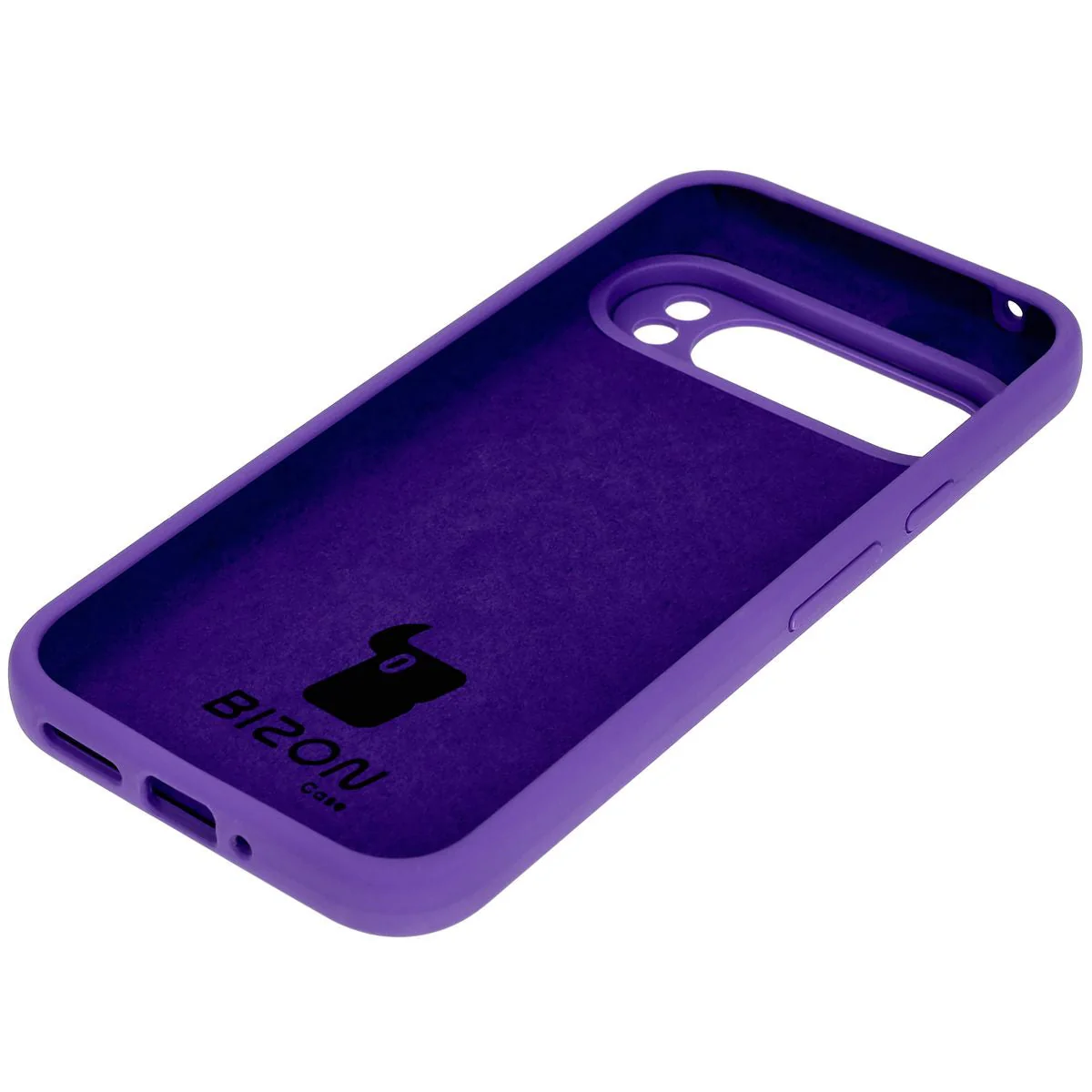 Silikon Handyhülle für Google Pixel 9 Pro XL, Bizon Soft Case, Violett - Image 4
